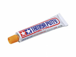Tamiya Putty Basic Type – podstawowa szpachlówka do modeli plastikowych (32 g)