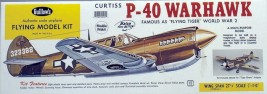 P-40 Warhawk (711mm) cięty laserowo