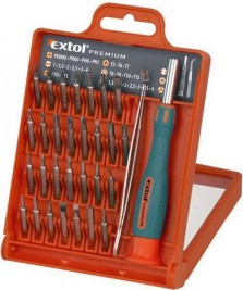 Zestaw śrubokrętów do zegarków Extol Premium 32 sztuki