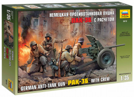1:35 PaK 36 z załogą