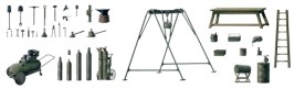 1:35 WARGAMES Akcesoria - Sprzęt do warsztatu polowego
