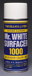 Mr. White Surfacer 1000 - biały uszczelniacz w sprayu 170 ml