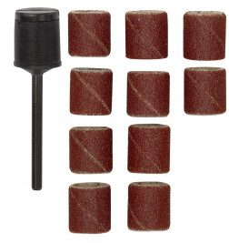 Tuleje szlifierskie, pierścienie o średnicy 10x10mm zr 150 - zestaw 10 szt.
