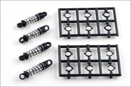 MBW-036 Zestaw amortyzatorów olejowych aluminiowych (4 szt., MB-010)