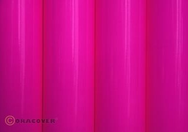 Folia termotransferowa poliestrowa ORACOVER 2m (fluorescencyjny neonowy róż)