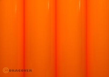 Folia termotransferowa poliestrowa ORACOVER 2m (pomarańcz fluorescencyjny)