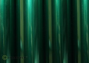 Folia termotransferowa poliestrowa ORACOVER 2m (transparentna zielona)