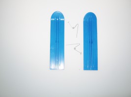 N4031B NARTY DO 650 g niebieskie