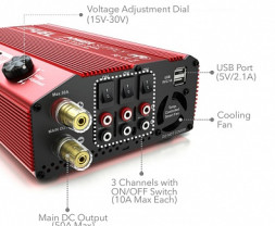 eFuel 1200W/50A zasilacz impulsowy