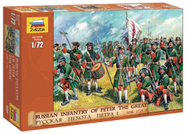 1:72 Piechota rosyjska (Piotr Wielki)