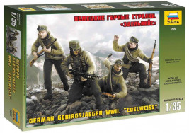 1:35 German Gebirgsjäger WWII ″Edelweiss″