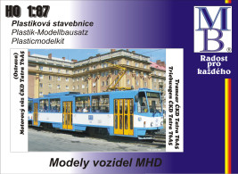 Stavebnice tramvaje ČKD Tatra T6A5 ″DP Ostrava″