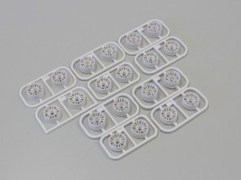 Felgi MZH-131W Multi Offset II Białe (RE30/20szt)