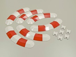 Kyosho Mini-Z: Zestaw pylonów wyścigowych (6 szt.)