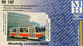 1:87 Zestaw tramwajowy ČKD Tatra T6A5 ″próba 0013/8013″ Epoka IV