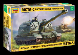 1:35 Rosyjska 152mm samobieżna haubica MSTA-S