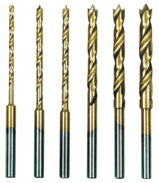 Zestaw wierteł 6 szt. Ø 1,5 - 2 - 2,5 - 3 - 3,5 - 4 mm