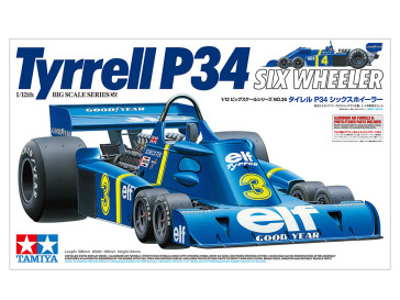 1:12 Tyrrell P34 Six Wheeler (w/Photo-Etched Parts)