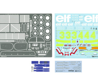 1:12 Tyrrell P34 Six Wheeler (w/Photo-Etched Parts)