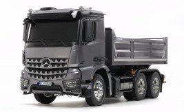 1:14 Mercedes-Benz Arocs 3348 6×4 Wywrotka, Srebrny (zestaw)