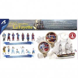 Hermione La Fayette: Zestaw 14 metalowych figurek