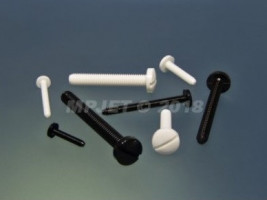 Śruba poliamidowa M3×30, czarna (4 szt.)