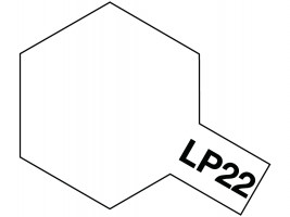 Farba Tamiya Lacquer LP-22 – Flat Base (10 ml)