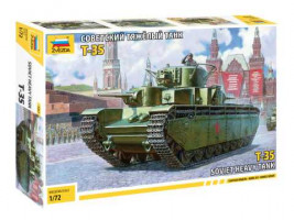 1:72 T-35 Radziecki czołg ciężki
