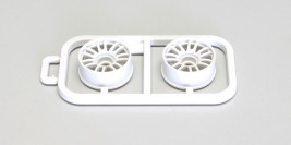 Mini-Z: Multi Wheel II N/White Offset 1/RE30 (2 szt.)