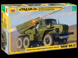 1:35 Wyrzutnia rakiet BM-21 Grad