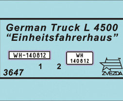 1:35 German Truck L 4500
