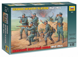 1:72 Niemiecki pluton piechoty, 1942–1944
