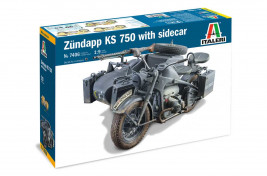 1:9 Zündapp KS 750 z wózkiem bocznym