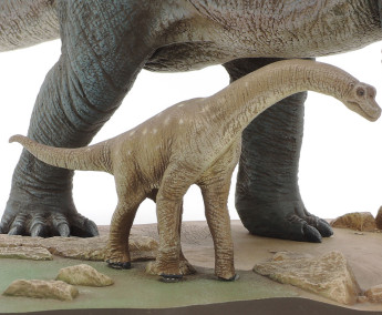 1:35 Zestaw dioramy Brachiosaurus