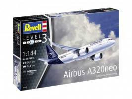 1:144 Airbus A320neo, Lufthansa New Livery (zestaw modeli)