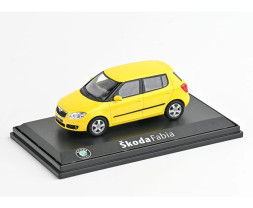 1:43 Skoda Fabia II (2006) – żółty Sprint