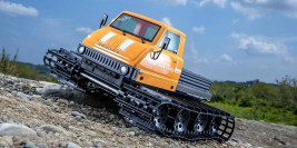 1:12 Kyosho Trail King EP Belt Vehicle Yellow (gotowy zestaw)