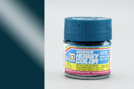 Farba akrylowa Hobby Color nr 063 – Metaliczny błękit zielony (10 ml)
