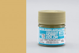 Farba akrylowa Hobby Color nr 079 – Sandy Yellow (10ml)