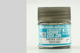 Farba akrylowa Hobby Color nr 095 – Smoke Grey (10 ml)