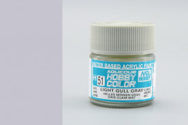Farba akrylowa Hobby Color nr 051 – Jasna szarość mewy (10ml)