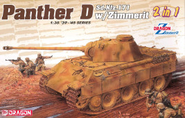 1:35 Sd.Kfz.171 Panther Ausf.D z Zimmeritem