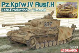 1:35 Pz.Kpfw.IV Ausf.H z Zimmeritem (późna produkcja)