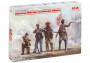 1:35 Wojna secesyjna, piechota Konfederatów (4 figurki)