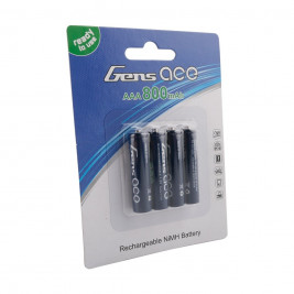 Ogniwa NiMH Gens Ace 800mAh 1,25V AAA (4 szt.)
