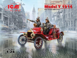 1:24 Model T 1914 Wóz strażacki z załogą