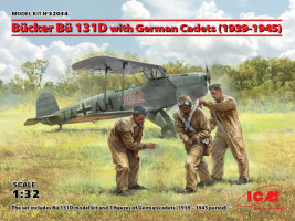 1:32 Bu 131D z niemieckimi kadetami 1939-45