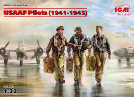 1:32 Piloci USAAF 1941-1945 (3 figurki)