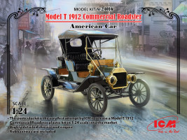 1:24 Model T 1912 Commercial Roadster Amerykański samochód