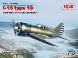 1:32 I-16 Type 10 Chiński myśliwiec Guomindang AF
